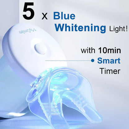 5X Teeth Whitening Kit with LED Light